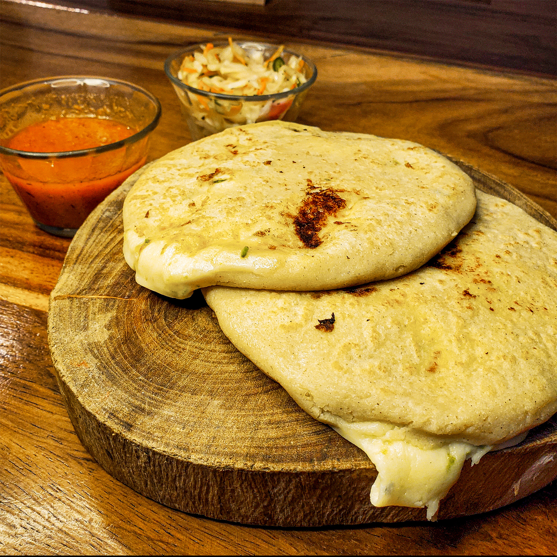 Pupusa de Ajo