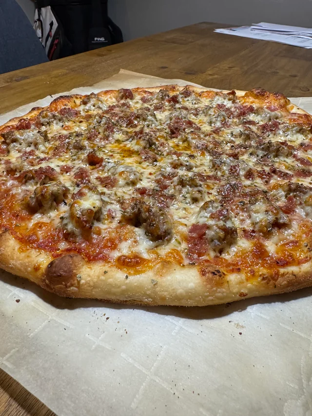 Pizza de Salchicha
