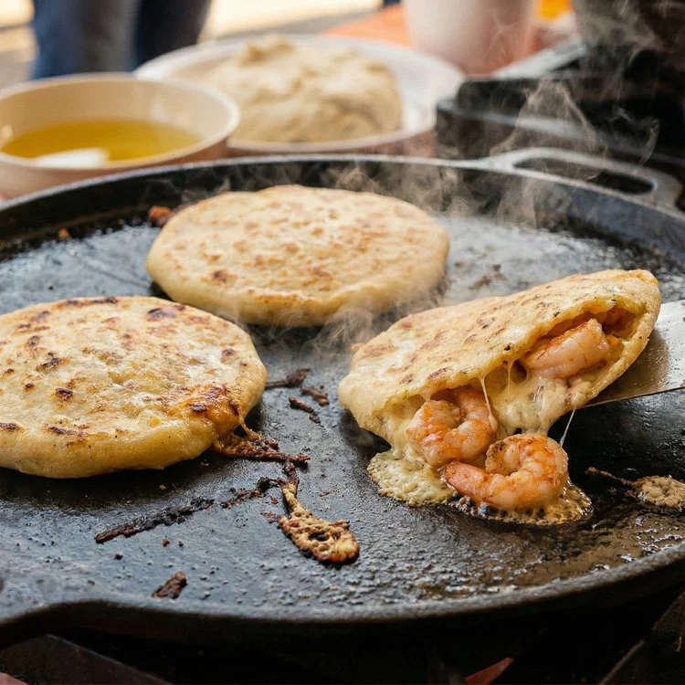 Pupusa de Camarón